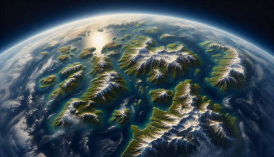 Antarctica has melted and the oceans have risen