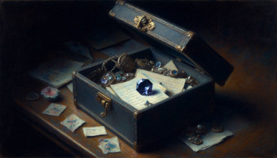 The box Zella received from the bank