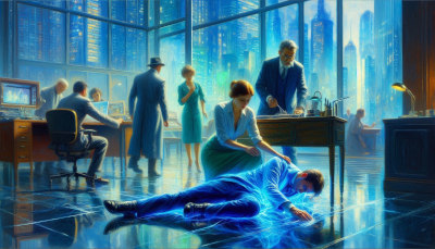 Dr Voss is given memories by the jewel