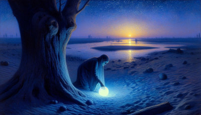 Nanshe finding the Indigo Jewel