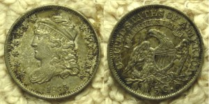 1835 Half Dime image