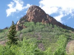 Mountain near Ouray Colorado image