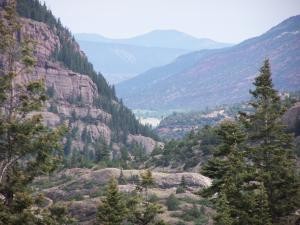 A mountain view image