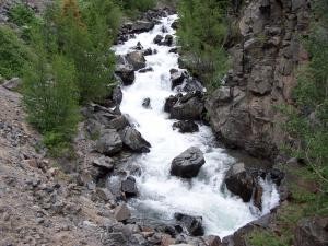 A mountain stream image