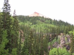 A mountain peak image