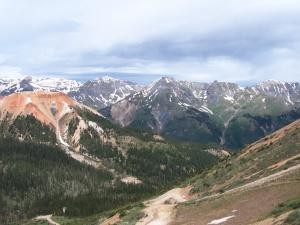 The mountain tops image