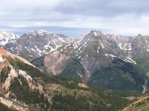 The mountain tops image