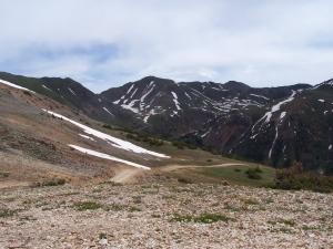 The mountain tops image