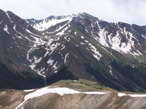 The mountain tops image