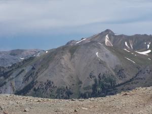 The mountain tops image