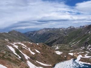 Lake in the mountains image