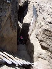 Ladder leaving the Cliff Palace image