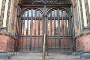 Reflective doors image