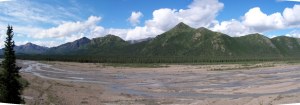 Teklanika River Panorama image