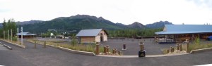 Denali Train Station Panorama image