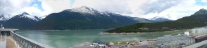 Skagway Harbor Panorama image
