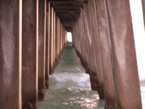 Under the pier image