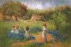 Girls in a Field of Bluebonnets