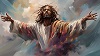 Jesus in the clouds