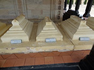 Cenotaphs at Gumbaz tomb and mosque image
