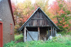 Wood storage at the Sugar Shack image