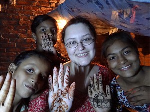Hand art image