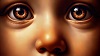 The eyes of a child