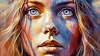 The eyes of a modern woman