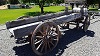 Farm equipment at the James Cant Ranch