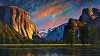 Oil painting of Yosemite