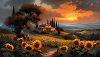 Tuscan sunset